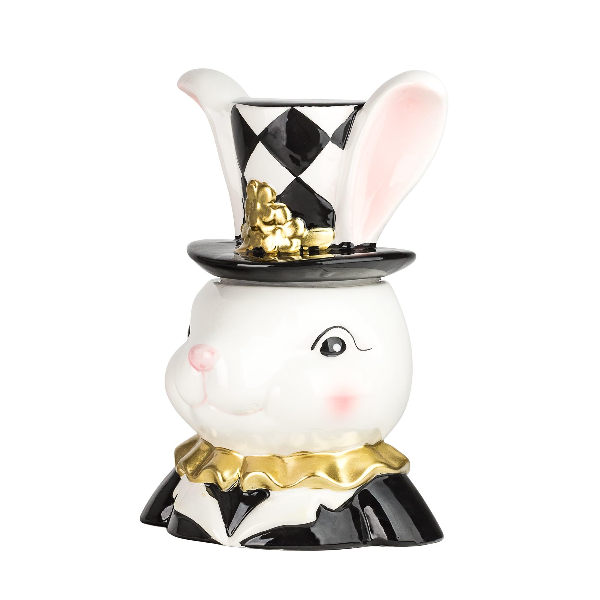 Amazon.com: 10 Strawberry Street Dapper Rabbit Canister (Bunny